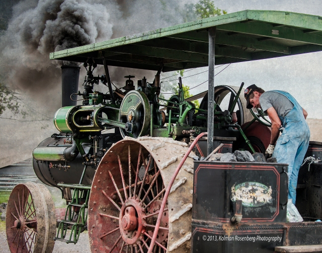 Coal Powered Steam Tractor
